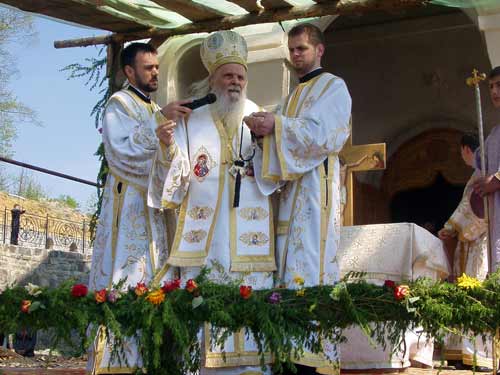 Iustinian, la manastirea Habra (c) eMM.ro